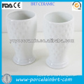 white vase ceramic wedding stage decoration with flowers